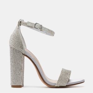 Steve Madden Carrson rhinestone heels size 7.5
